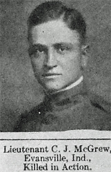 Lt. C. J. McCrew Evansville IN KIA